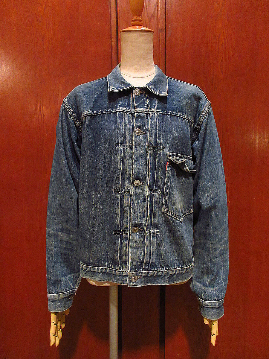 【ビッグサイズ】 40s 50s ストア系 2ndタイプ デニムジャケット 50's TYPE 2ND DENIM JACKET, THE FIFTH STREET MARKET