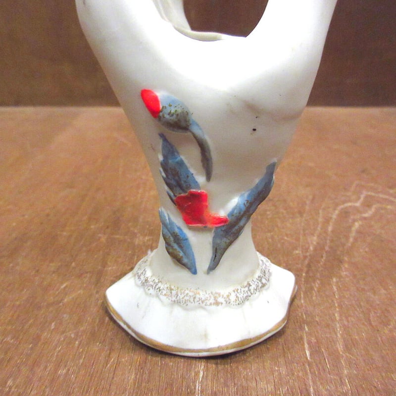 ヴィンテージオブジェ ビンテージ-60's○Norcest JAPANセラミックハンドモチーフ