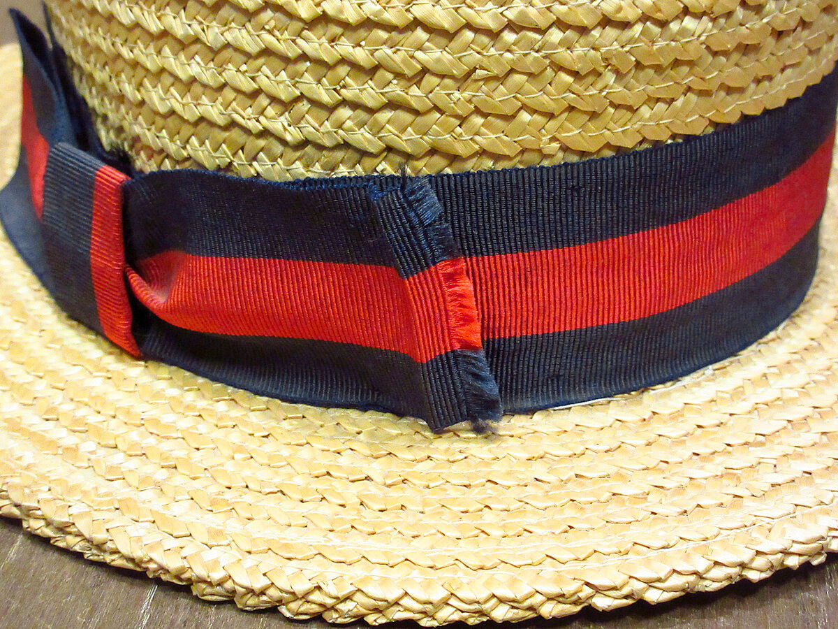 ビンテージ60's○Ponte Rialto VENICE ボーターハット○210526n7- ビンテージ60's○Ponte Rialto VENICE ボーターハット○210526n7-