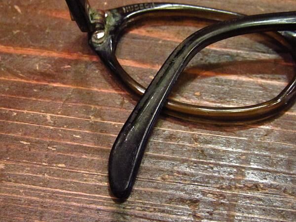 ビンテージ50's○HUDSONキャッツアイ眼鏡茶○odst 1950s ビンテージ50's○HUDSONキャッツアイ眼鏡茶○odst 1950s