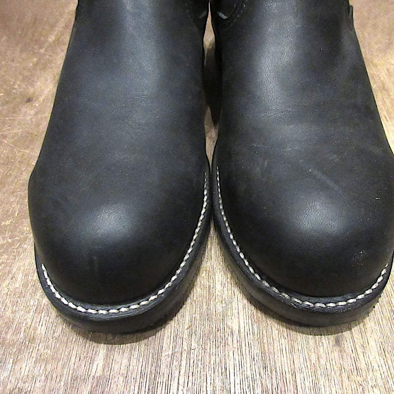 ビンテージ90's○DEADSTOCK CHIPPEWAスチールトゥエンジニアブーツ黒