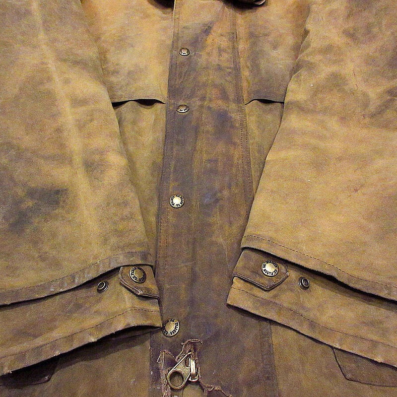 ビンテージ○FILSONオイルドコットンジャケット○221124k1-m-jk ビンテージ○FILSONオイルドコットンジャケット○221124k1-m-jk