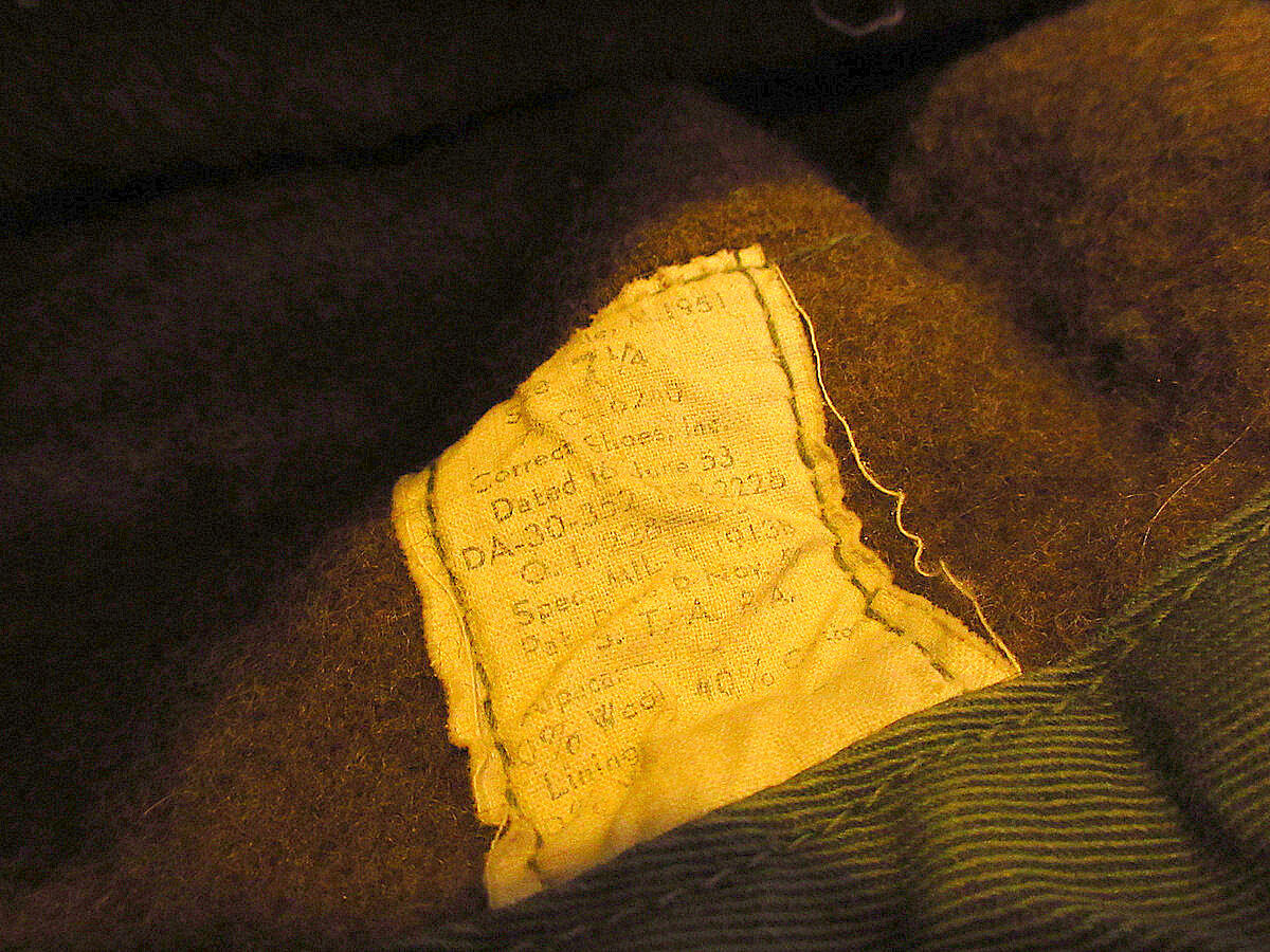 ビンテージ50's○U.S.ARMY M-1951フィールドパイルキャップ 7 1