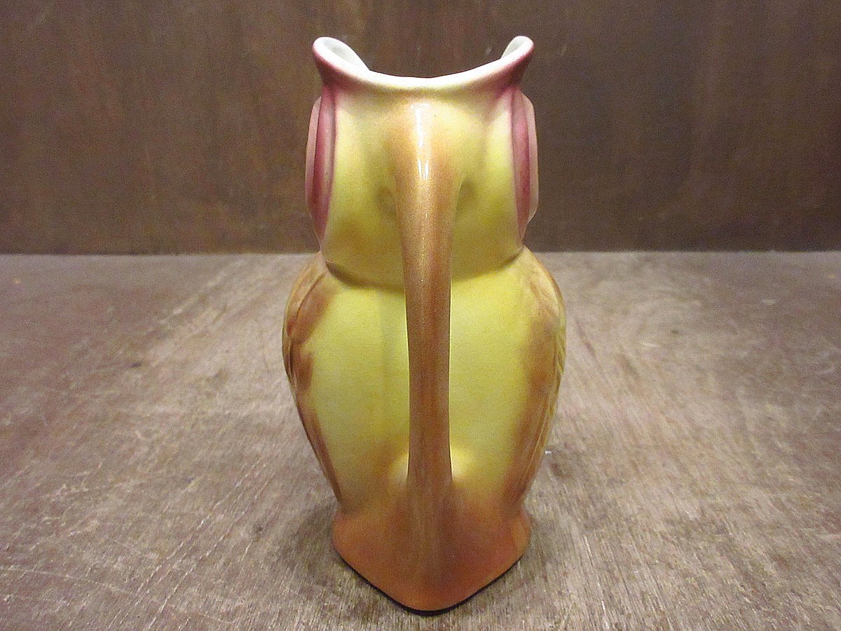 ビンテージ40's50's○Artistic Potteries鳥セラミックピッチャー○240