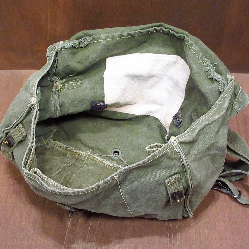 ビンテージ40's○U.S.ARMY M6ガスマスクバッグ○210505n5-bag-shd