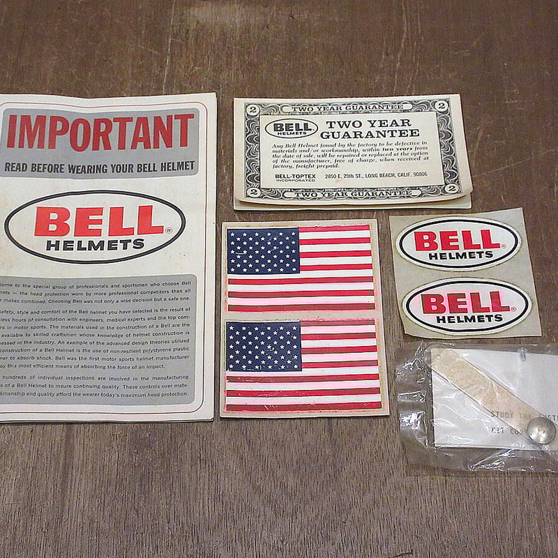 ビンテージ70's○箱付きBELL R-Tジェットヘルメット白7 3/8 ビンテージ70's○箱付きBELL R-Tジェットヘルメット白7 3/8