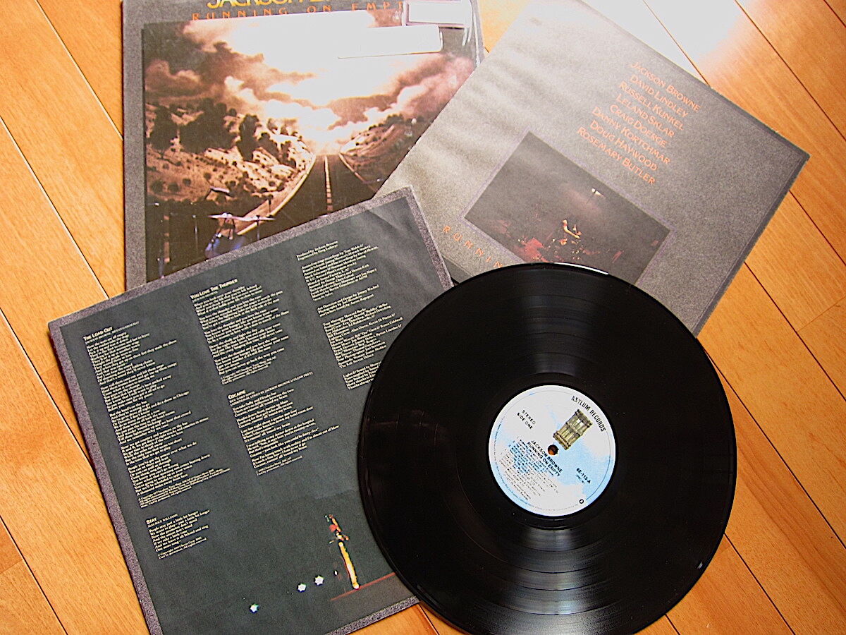 JACKSON BROWNE○RUNNING ON EMPTYシュリンク付きASYLUM RE