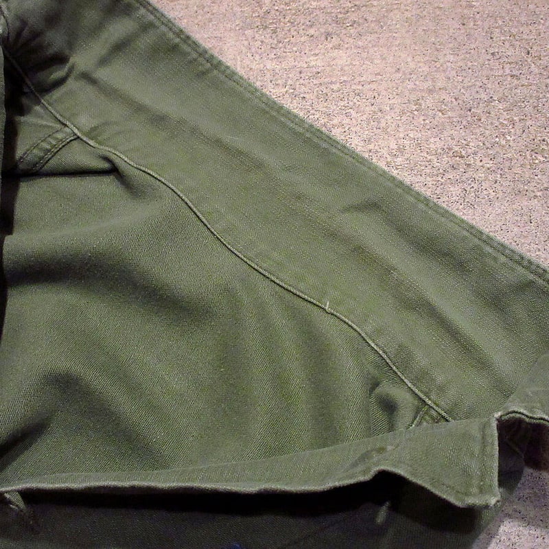 ビンテージ60's○USAF OG-107 コットンサテン半袖ユーティリティ