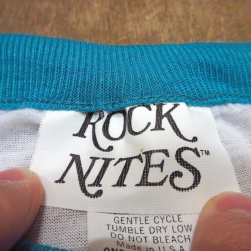 ビンテージ90's○NEW KIDS ON THE BLOCKリンガーTシャツ白 ビンテージ90's○NEW KIDS ON THE BLOCKリンガーTシャツ白