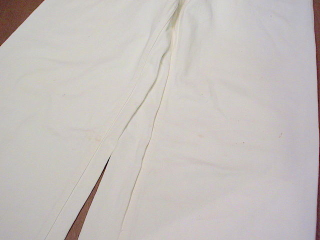 ビンテージ40's○U.S.NAVYボタンフライセーラーパンツ W76cm○200627n6-