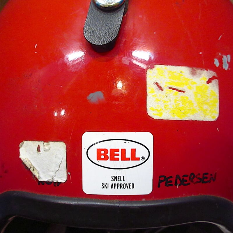 ビンテージ80's○BELL SR-2オフロードヘルメット赤7 1/4 58○220419i3