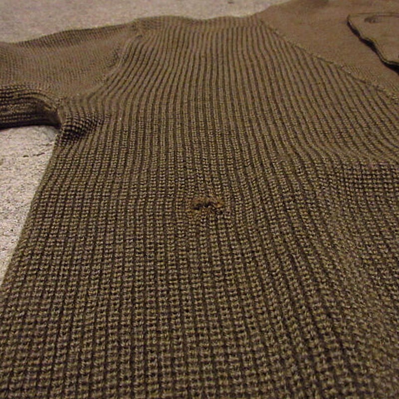 ビンテージ40's○U.S.ARMY 5ボタンセーター○210129f6-m-swr