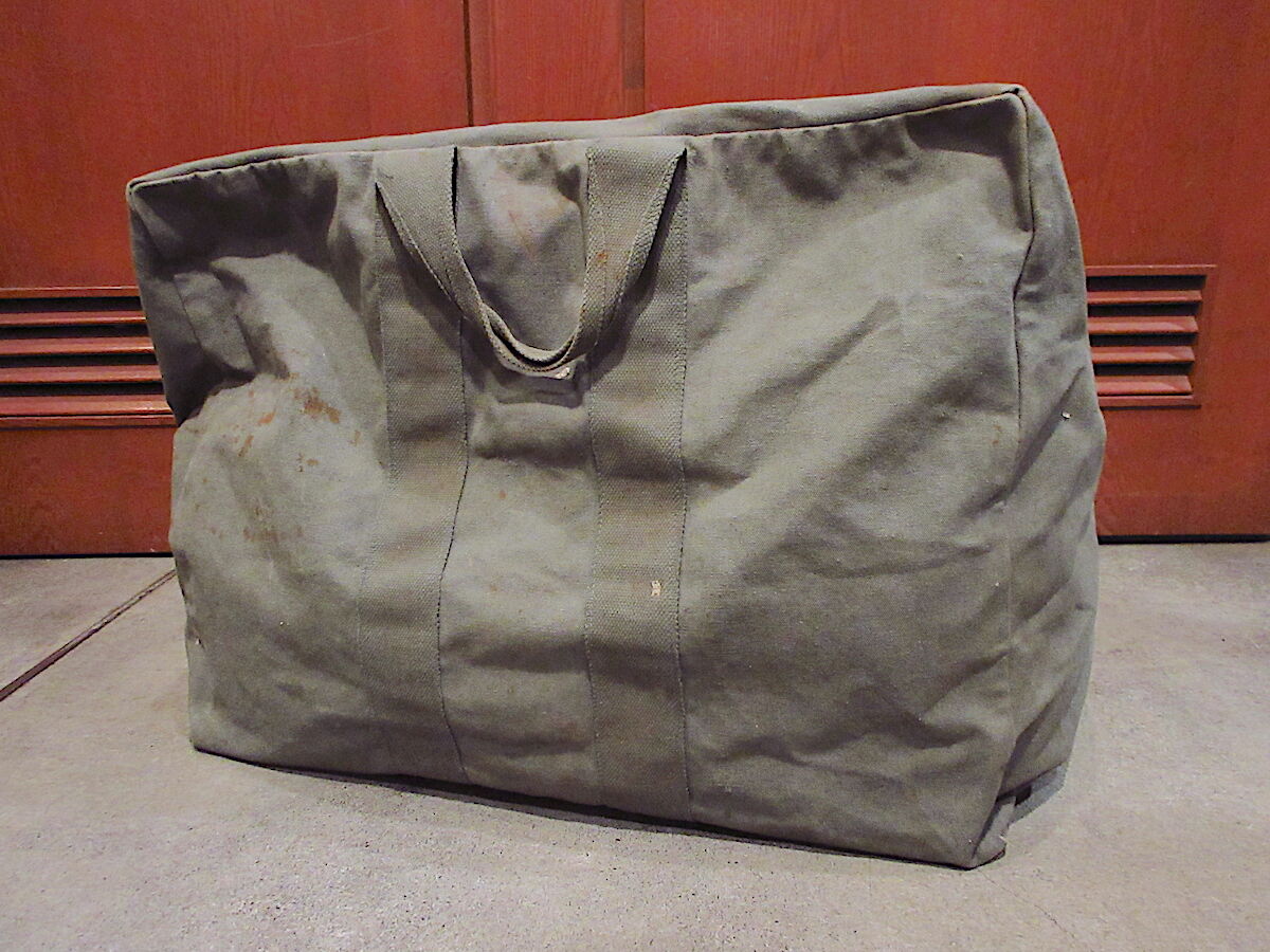 ビンテージ70's○USAFフライヤーズキットバッグ○230123r8-bag-bstn米