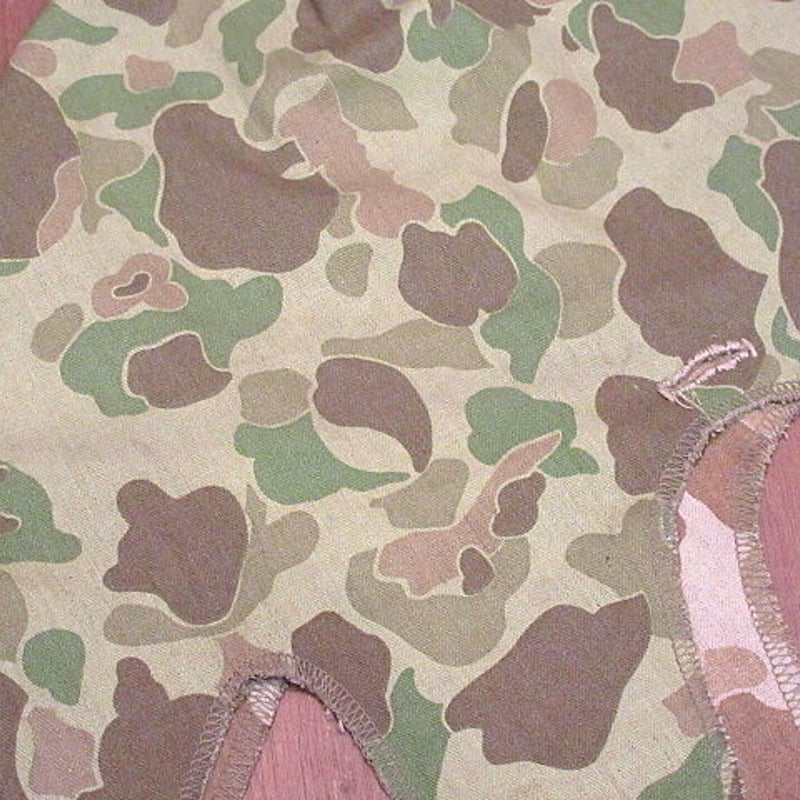 ビンテージ40's○ミリタリーダックハンターカモ M1ヘルメットカバー