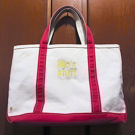 ⌘*⌘様 【珍品中古】エルエルビーン　ビーントート　ビンテージ　00年代 古着 90～00年代 エルエルビーン L.L.Bean BOAT AND TOTE トート