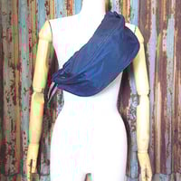 ビンテージ80’s●ATHALONナイロンファニーパック紺●250607k3-bag-wst 1980sウエストバッグアウトドア