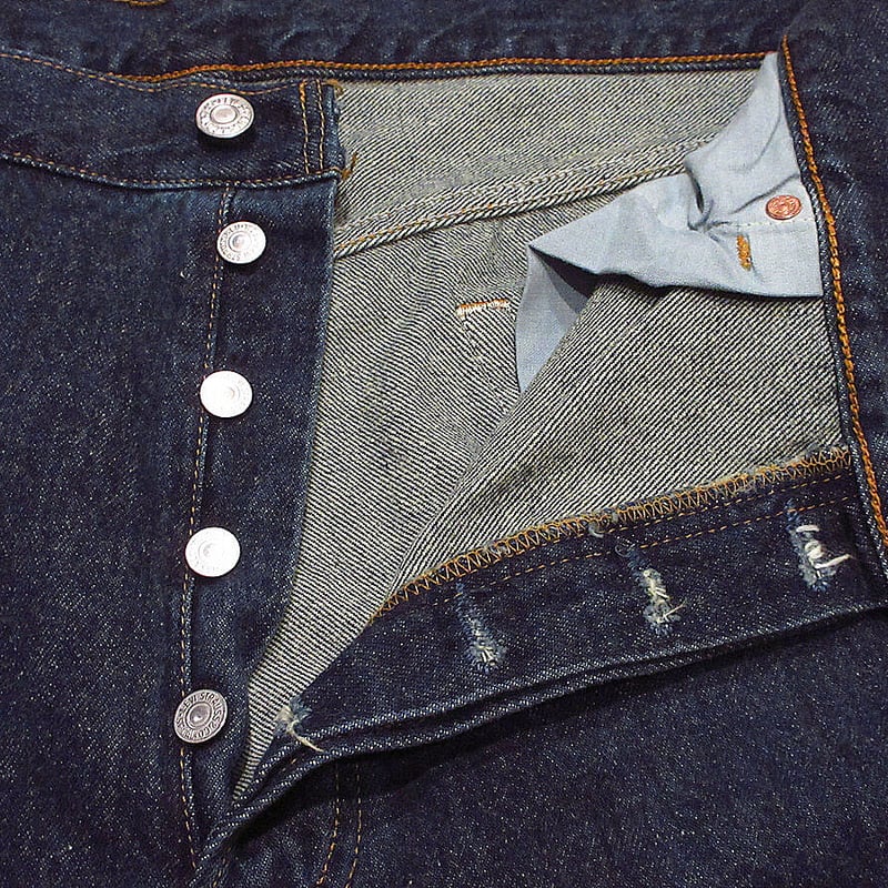 Levi's 501 デニムジーンズ ハリスツイード　W30 L32 ビンテージ90's○DEADSTOCK Levi's 501 PRESHRUNK表記W36 L