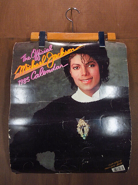 ビンテージ80's○The Official Michael Jackson 1985カレンダ