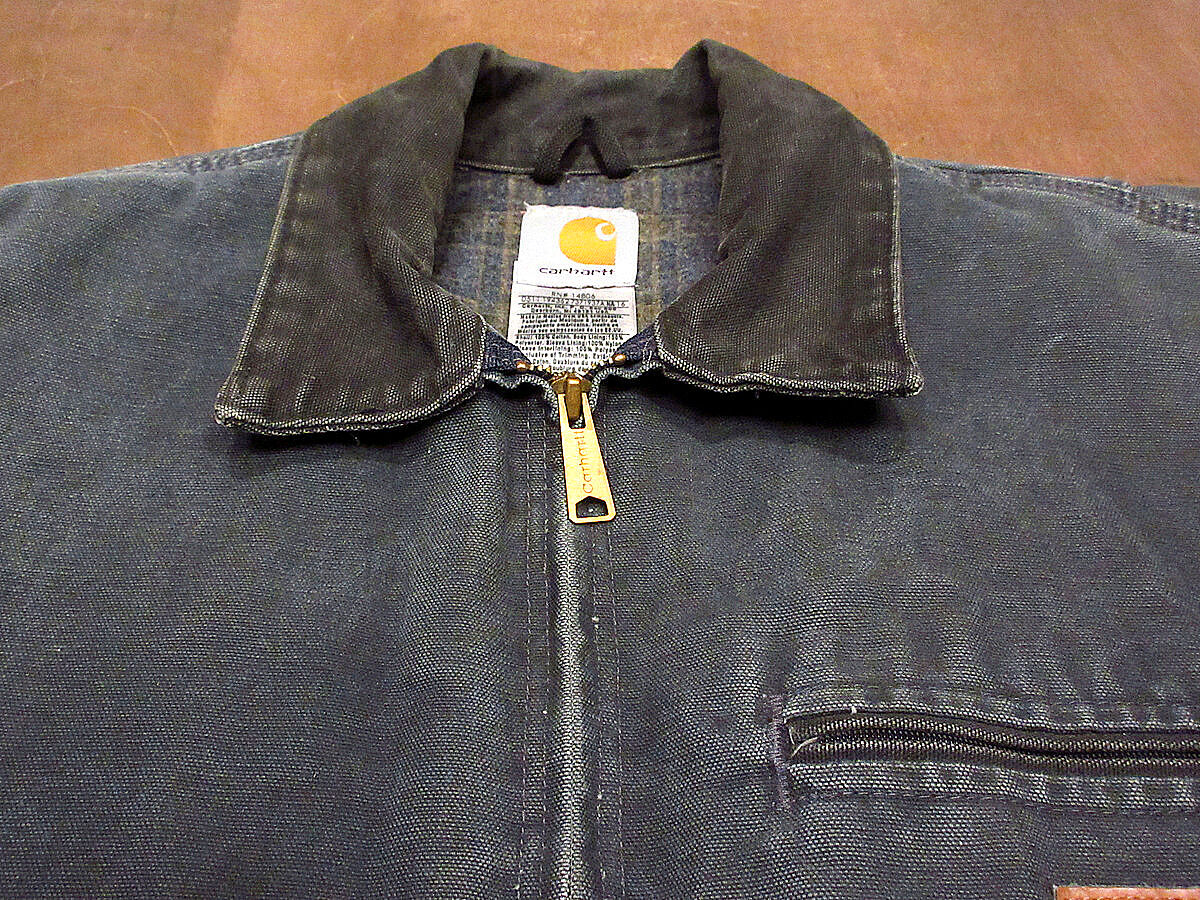 Carharttデトロイトジャケット J01BLK 00s USA製 carhartt デトロイト ジャケット J01 フェード