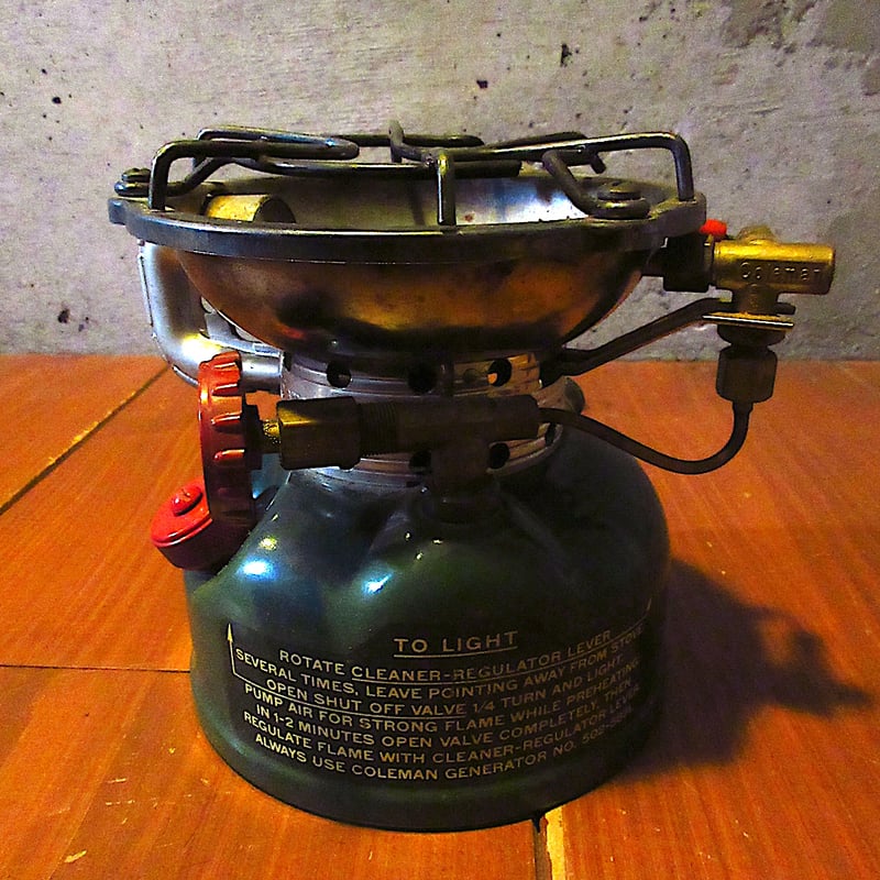ビンテージ60's○Coleman 502シングルバーナー緑○251124j1-otclctア