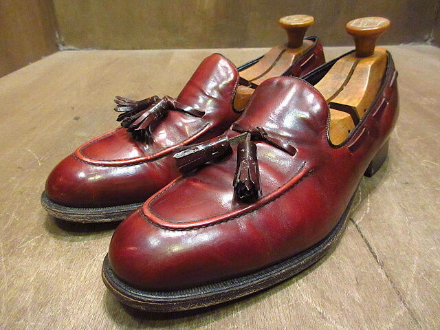 タッセルローファー 赤茶色 ドクターマーチン DR.MARTENS ローファー タッセル レザー 赤茶