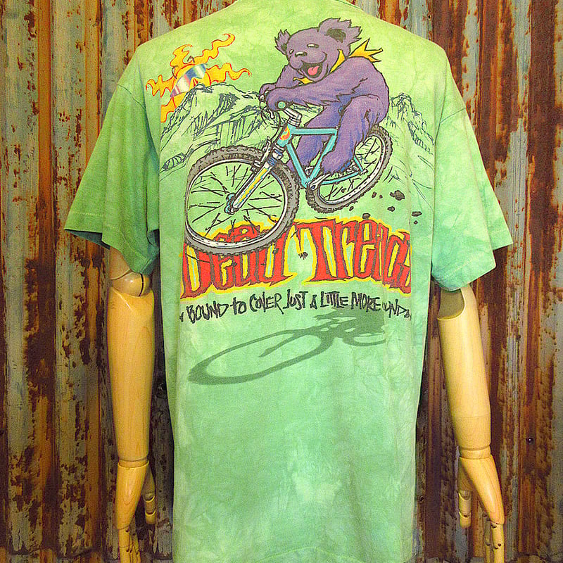 ビンテージ90's○GRATEFUL DEAD DEAD TREADSタイダイTシャツsize
