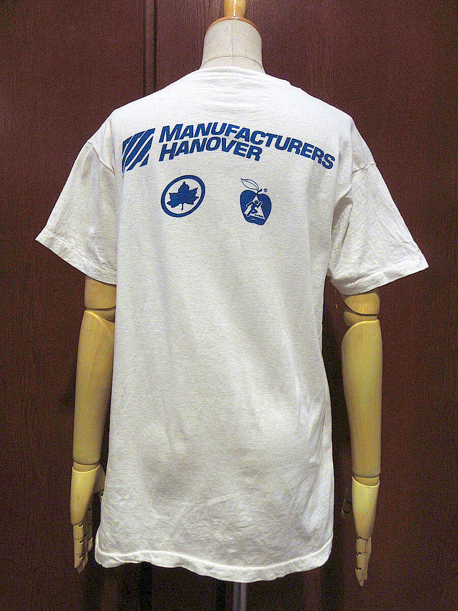 ビンテージ80's○New York City Marathonコットン両面プリントT ビンテージ80's○New York City Marathonコットン両面プリントT