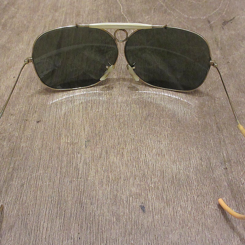 ビンテージ60's○ケース付きB&L Ray-Ban 1/10 12KGFデコットシューター