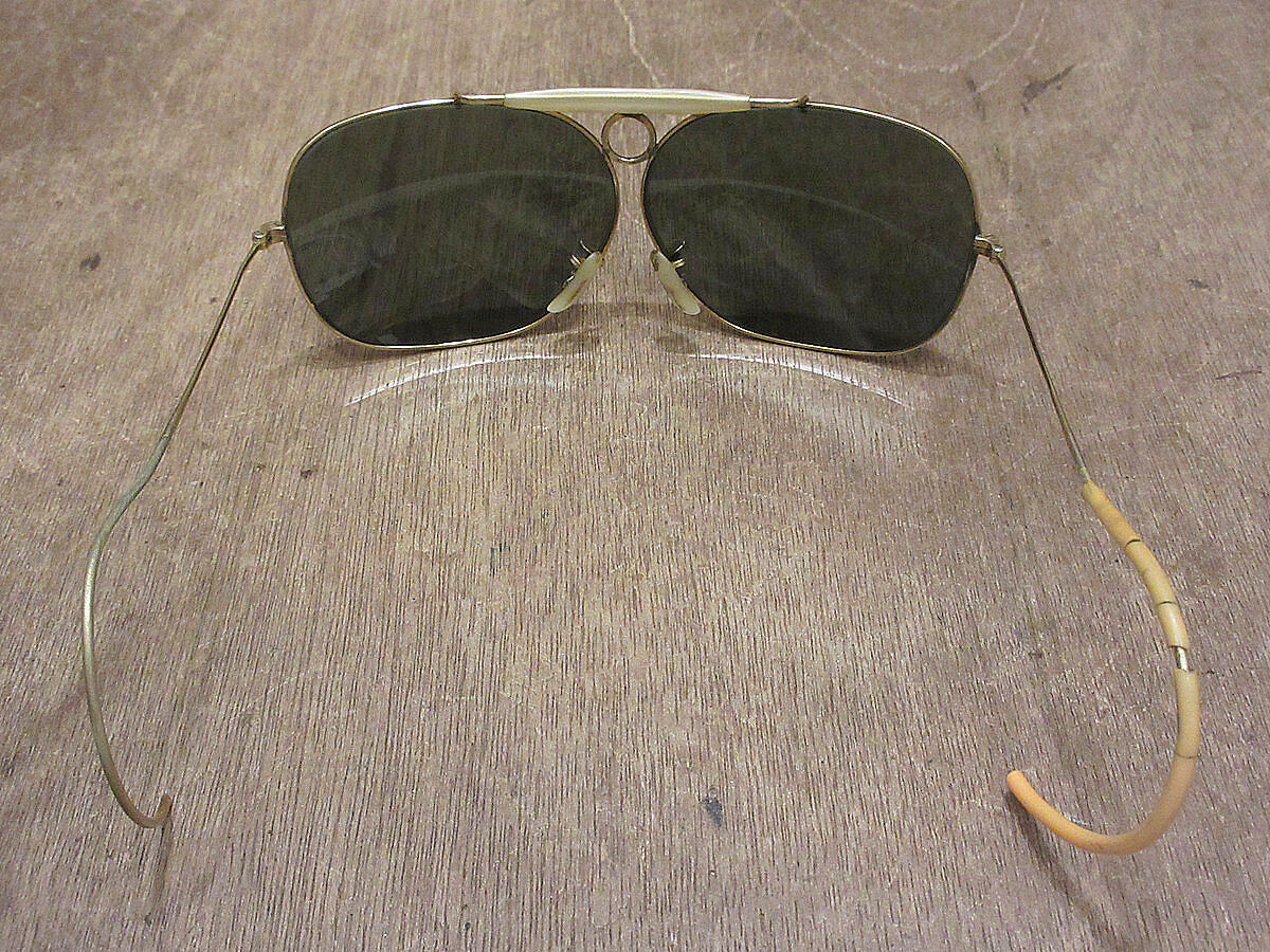 ビンテージ60's ケース付きB&L Ray-Ban 1/10 12KGFデコット 