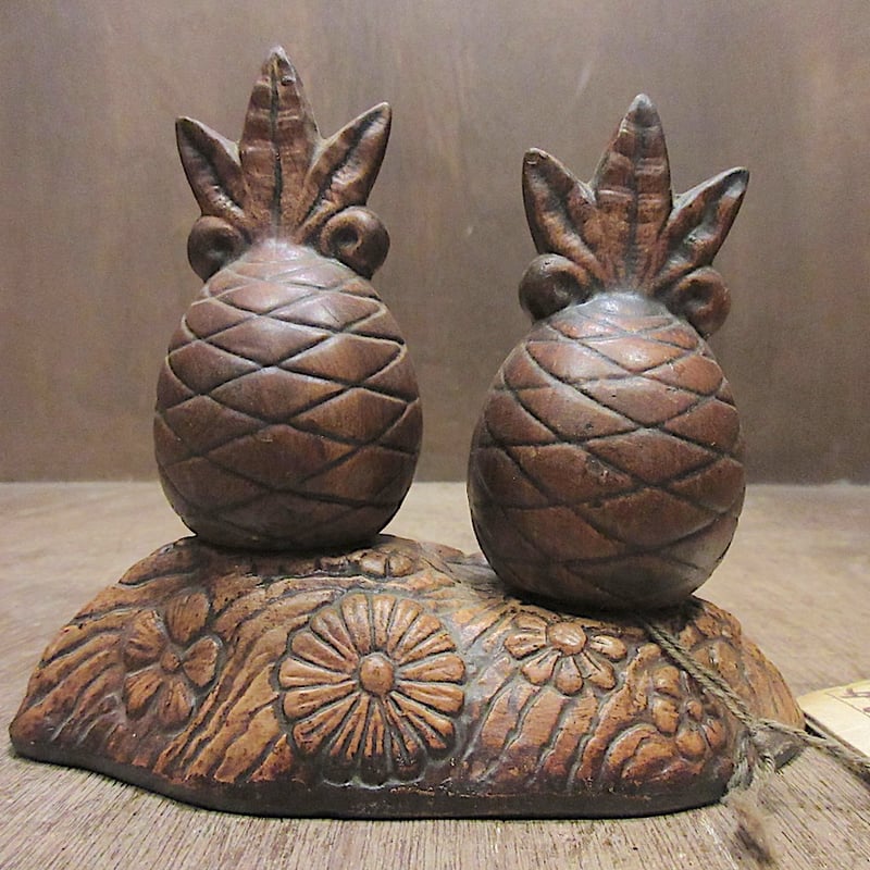 ビンテージ~70's○TREASURE CRAFTパイナップルモチーフセラミック