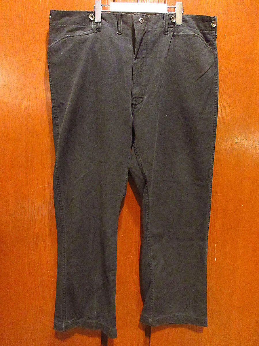 60s〜70s Leeフリスコジーンズ ビンテージ ビンテージ60's70's○Leeフリスコジーンズ黒実寸W104cm○220426m4-w-p