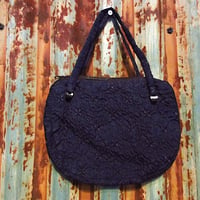 ビンテージ40's○U.S.NAVYハンドペイントキャンバスダッフルバッグ