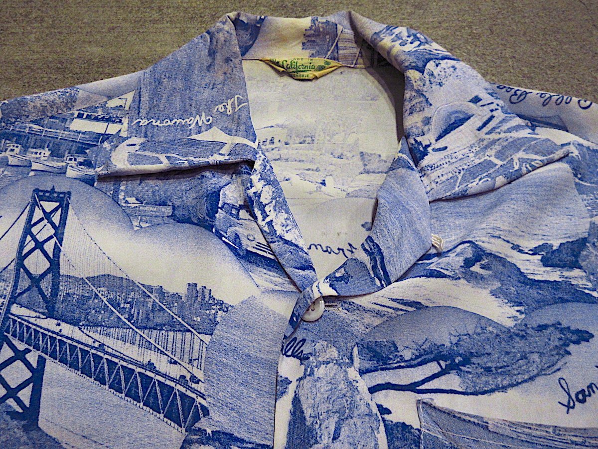 ビンテージ50's○MADE IN CALIFORNIAサンフランシスコ風景 ビンテージ50's○MADE IN CALIFORNIAサンフランシスコ風景