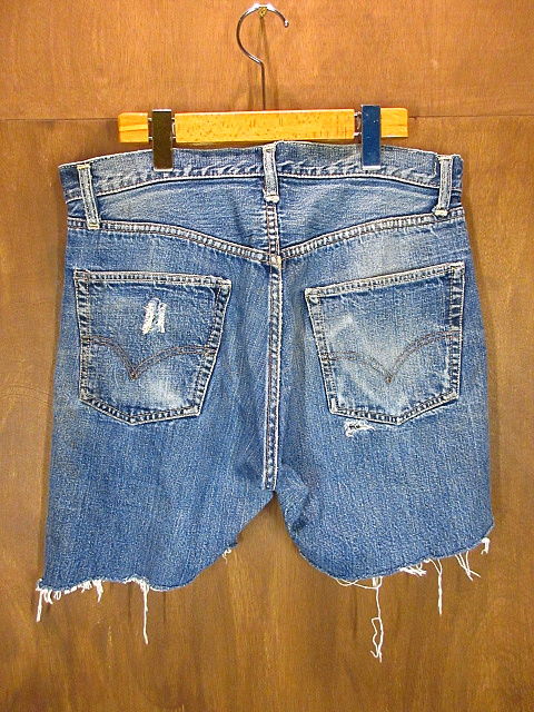 501 Aタイプ　カットオフ ビンテージ　1960年代 ビンテージ60's○Levi's 501デニムカットオフショーツW84cm