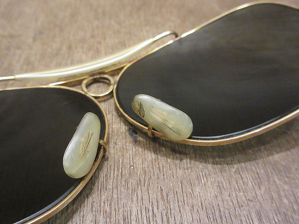 ビンテージ60's○ケース付きB&L Ray-Ban 1/10 12KGFデコットシューター