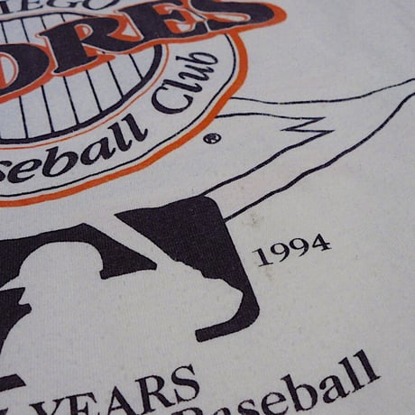 ビンテージ90's●SAN DIEGO PADRES Baseball Clubコットン両面プリントTシャツsize L●220730r5-m-tsh-ot古着半袖シャツ