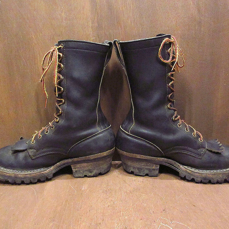 WHITE'S BOOTSパッカーブーツ黒size 7D○210904s5-m-bt-25cm