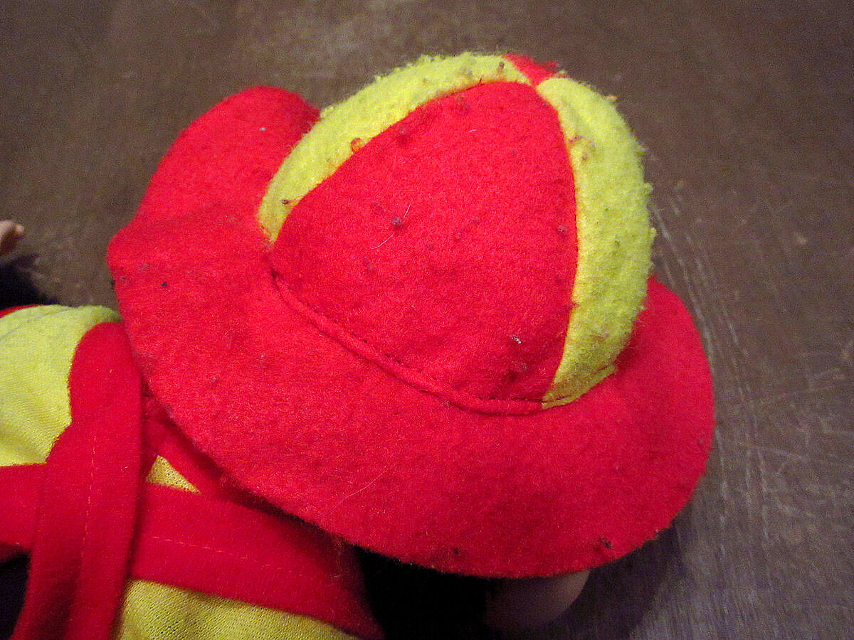 ビンテージ80'○ラバーフェイスモンキードール○230310k3-doll 1980s