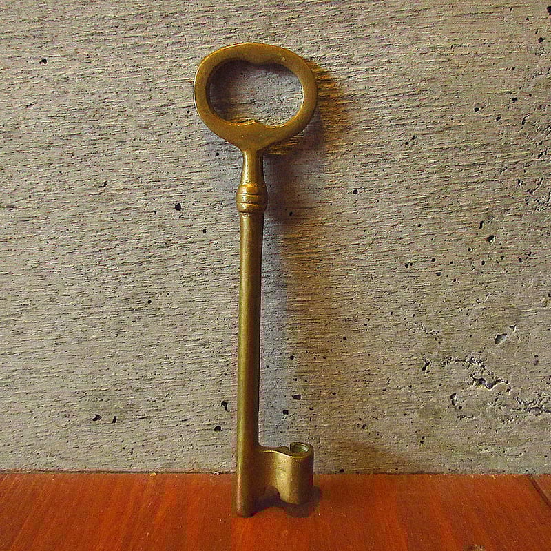 ビンテージ○ブラス鍵3点セット○240711k4-otclct 真鍮カギキー