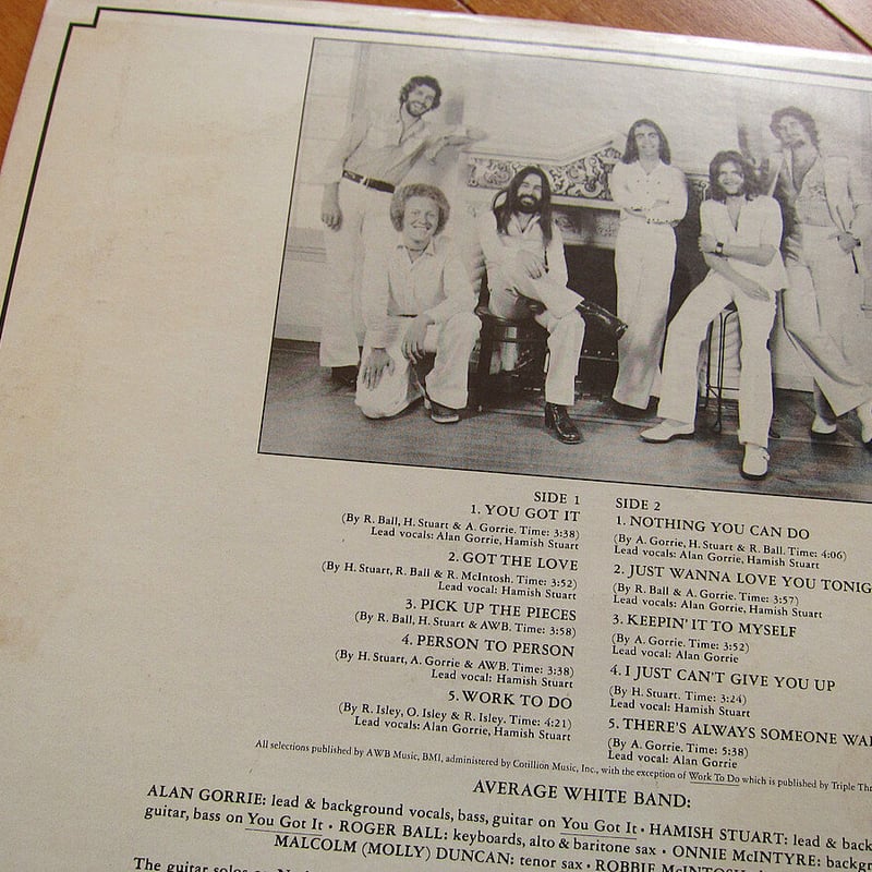 Average White Band / All The Pieces 輸入盤 71HtwRrVPwL.jpg