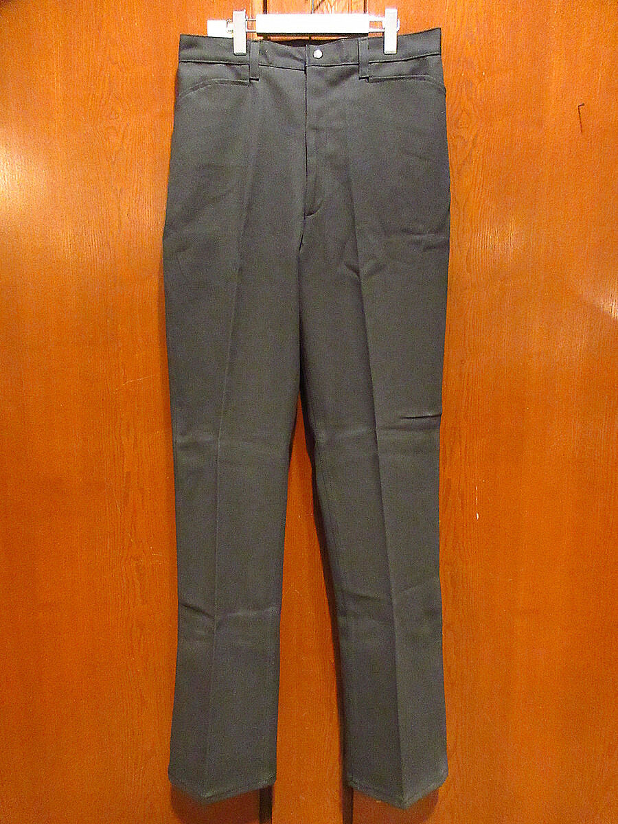 ビンテージ80's○DEADSTOCK Leeフリスコジーンズ黒表記W34 L36○22061
