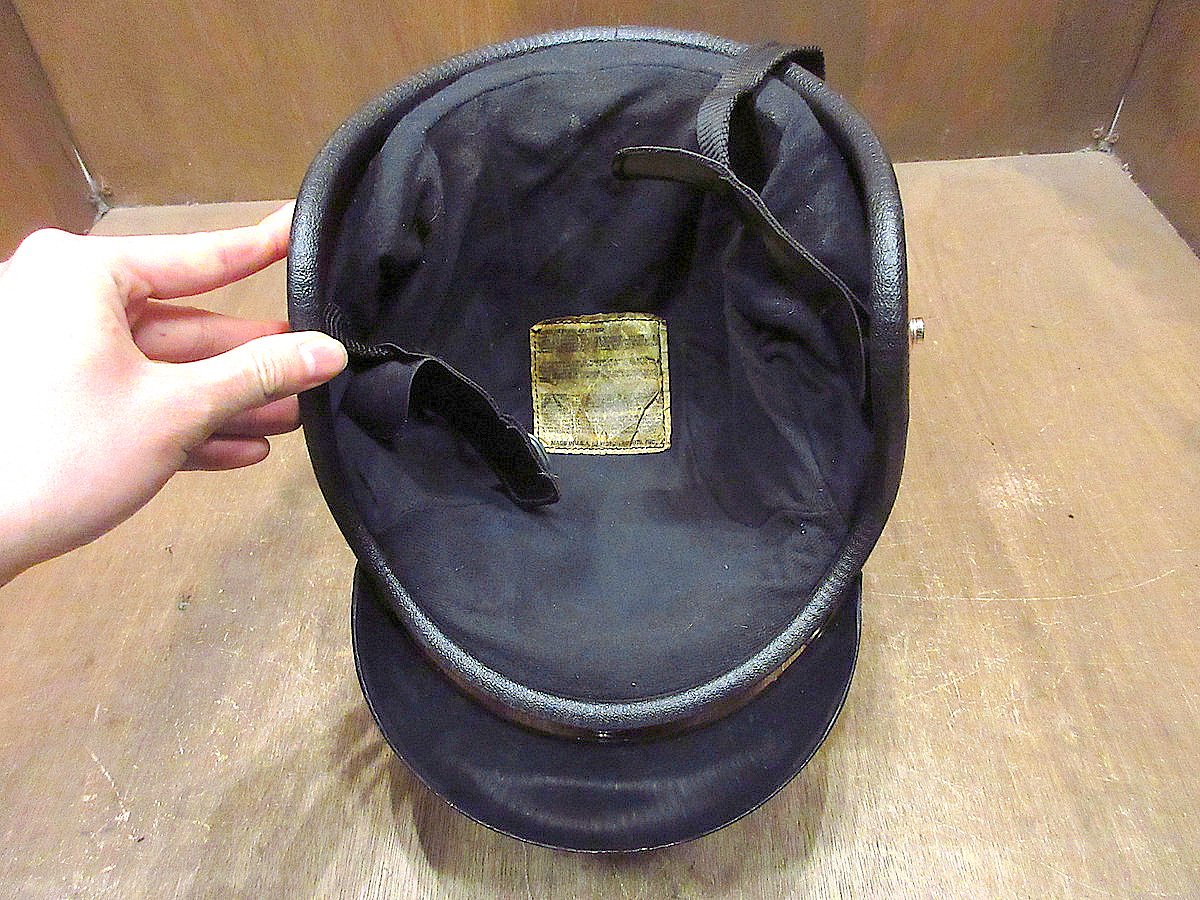 ビンテージ90's○バイザー付きジェットヘルメット赤○240110j8-hlmt