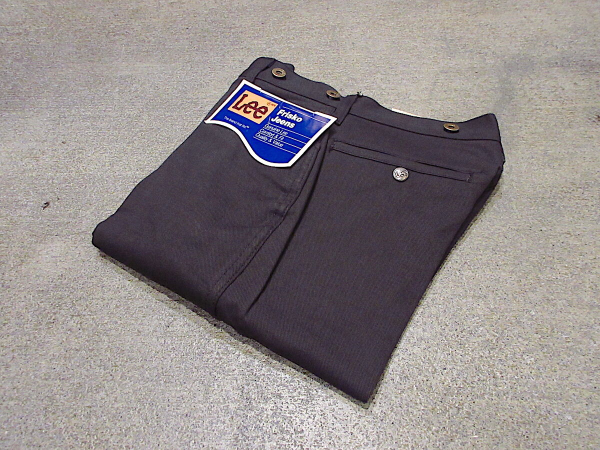 Lee フリスコジーンズ ヴィンテージ ビンテージ80's○DEADSTOCK Leeフリスコジーンズ表記W28 L32