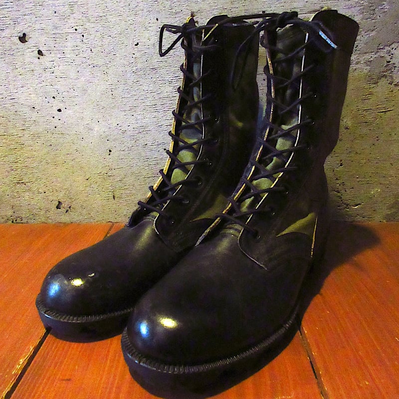 ビンテージ60's○DEADSTOCKトロピカルコンバットブーツ○260201j4-m-bt-