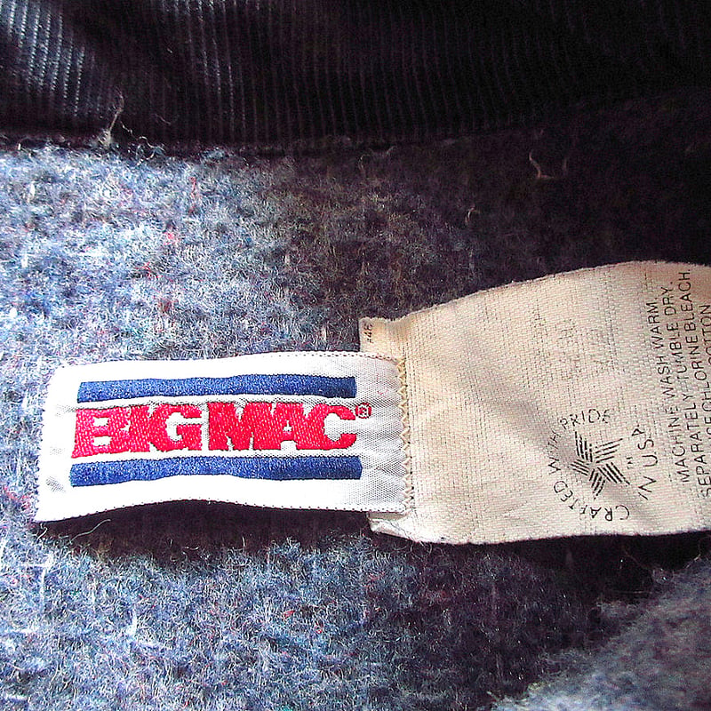 ビンテージ80's○BIG MAC裏地ブランケットデニムカバーオールsize 42