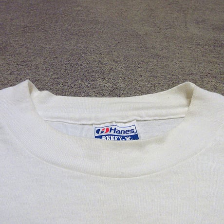 ビンテージ80’s●MANZANITA SpeedwayレーシングプリントコットンTシャツ白size L●220827s5-m-tsh-ot 1980sマンザニータスピードウェイ