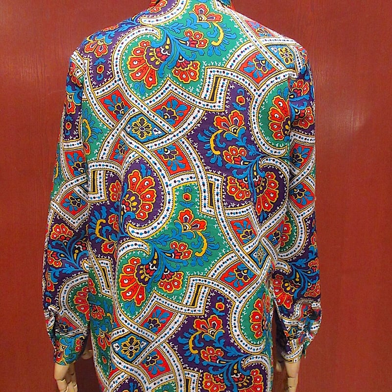 vintage 70’s 80’s レザーブルゾン フラワー レトロ ヒッピー vintage 70's 80's レザーブルゾン フラワー レトロ ヒッピー