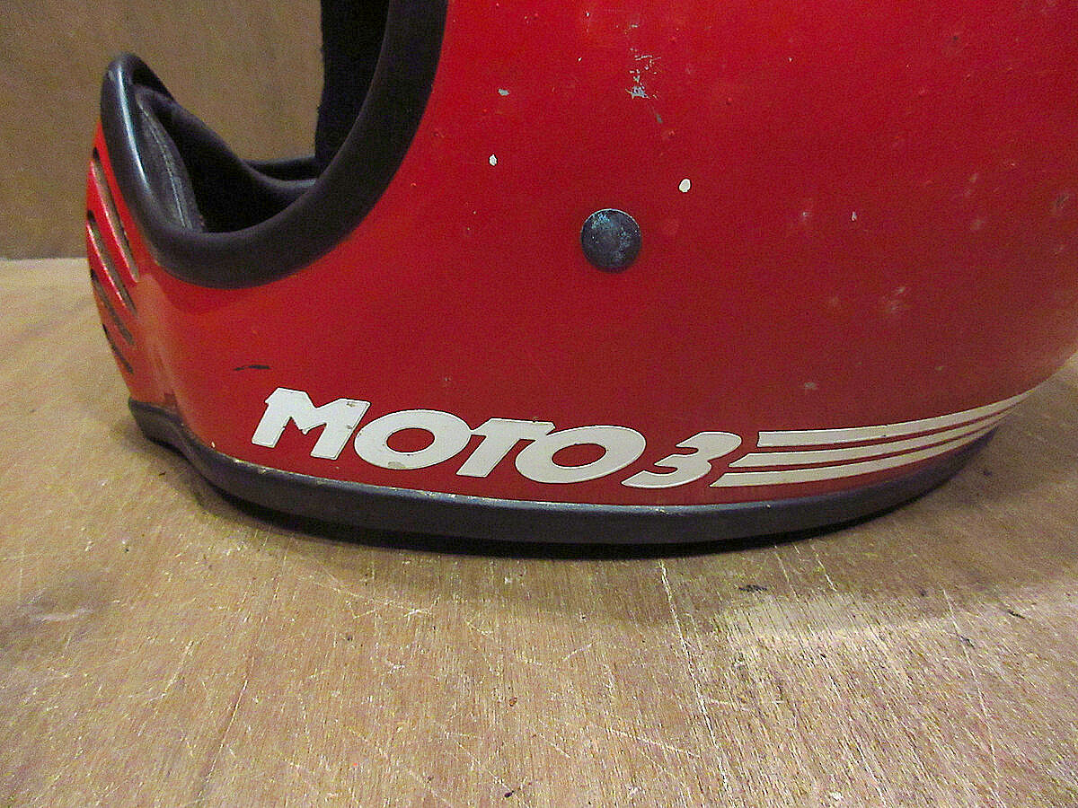 ビンテージ80's○BELL MOTO3オフロードヘルメットsize 7 5/8○211023