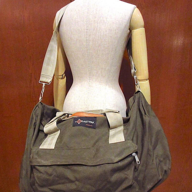 ビンテージ80's○EASTPAKナイロン2WAYショルダーバッグ○230203r6-bag-