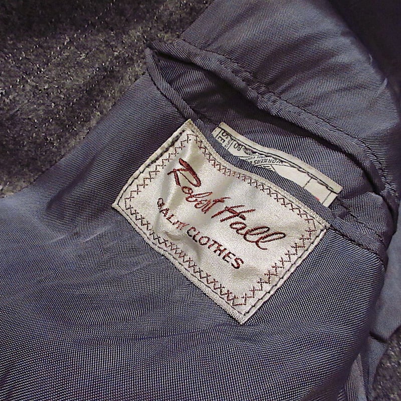 最終値下げ】50s roberthall 絣 ネップ テーラードジャケット 最終値下げ】50s roberthall 絣 ネップ テーラードジャケット